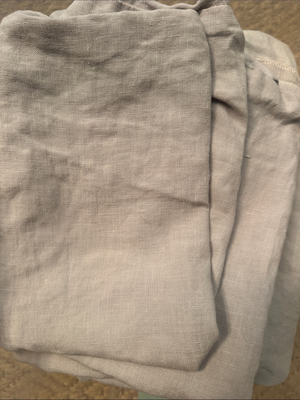 2 sets of twin duet and 2 pillow case 100% Linen sheets set